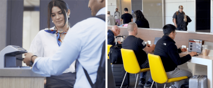 wireless connectivity in airports